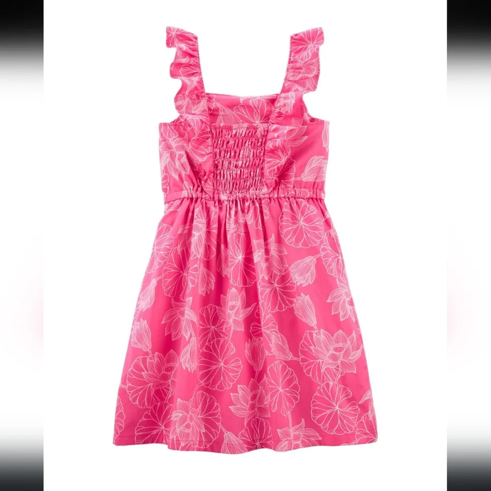 Carter's 2T floral pink dress